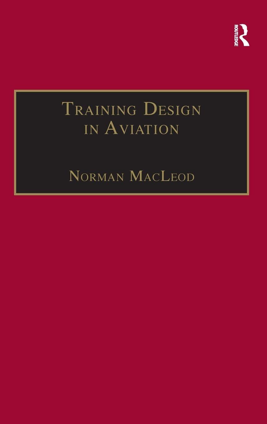 Vorderes Coverbild Training Design in Aviation