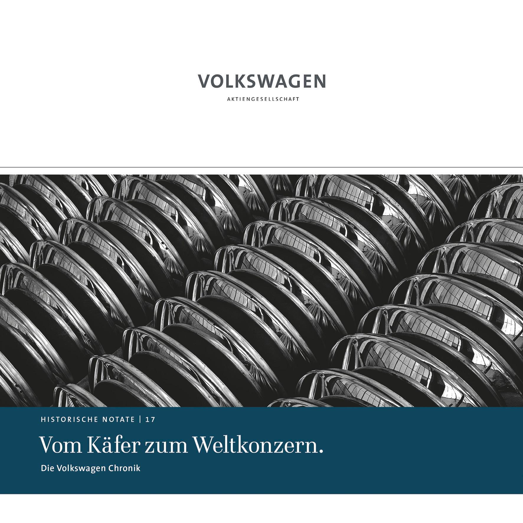 Vorderes Coverbild Die Volkswagen Chronik - Vom Käfer zum Weltkonzern