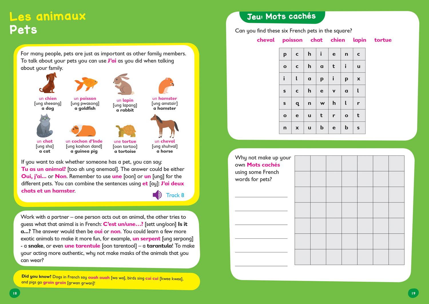 Beispielinhalt (Bild) French Ages 5-7
