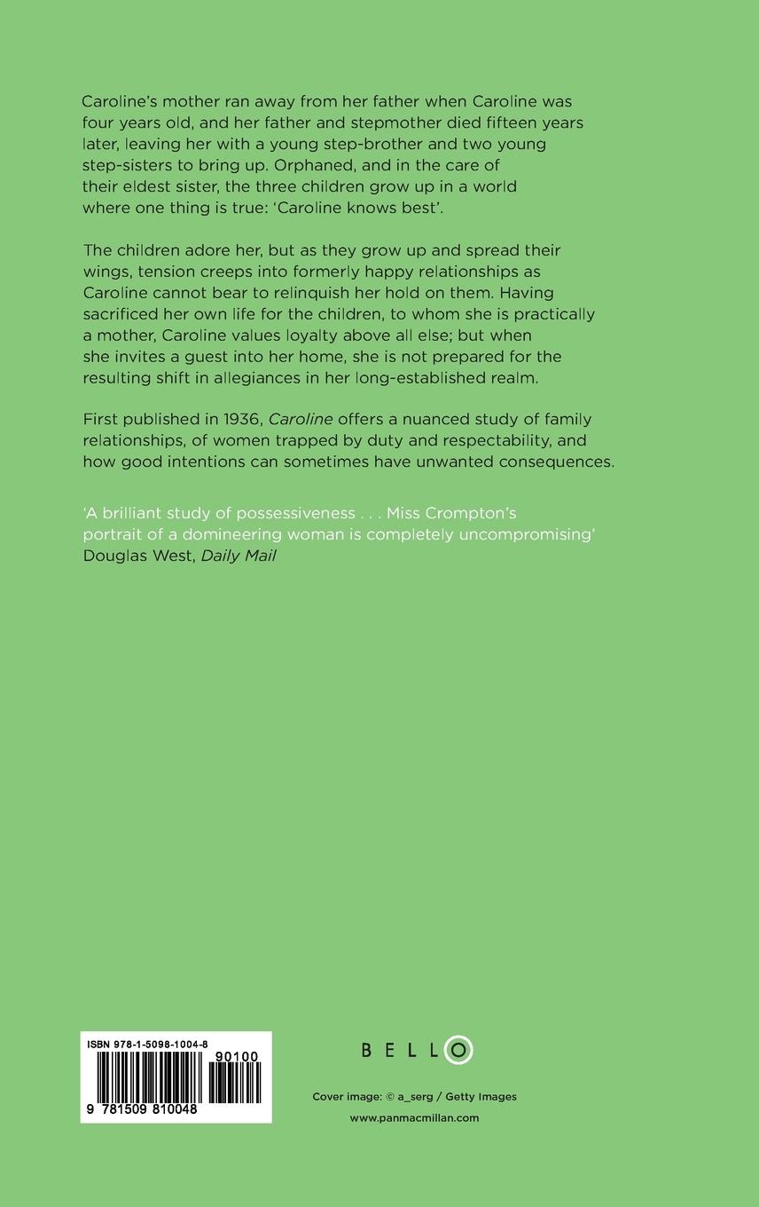 Rückseitencover Caroline