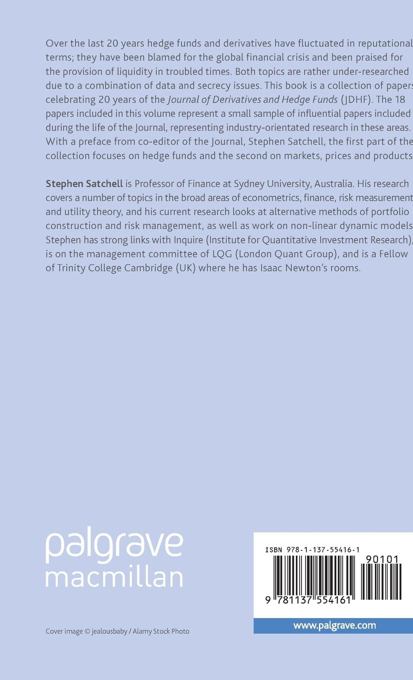 Rückseitencover Derivatives and Hedge Funds