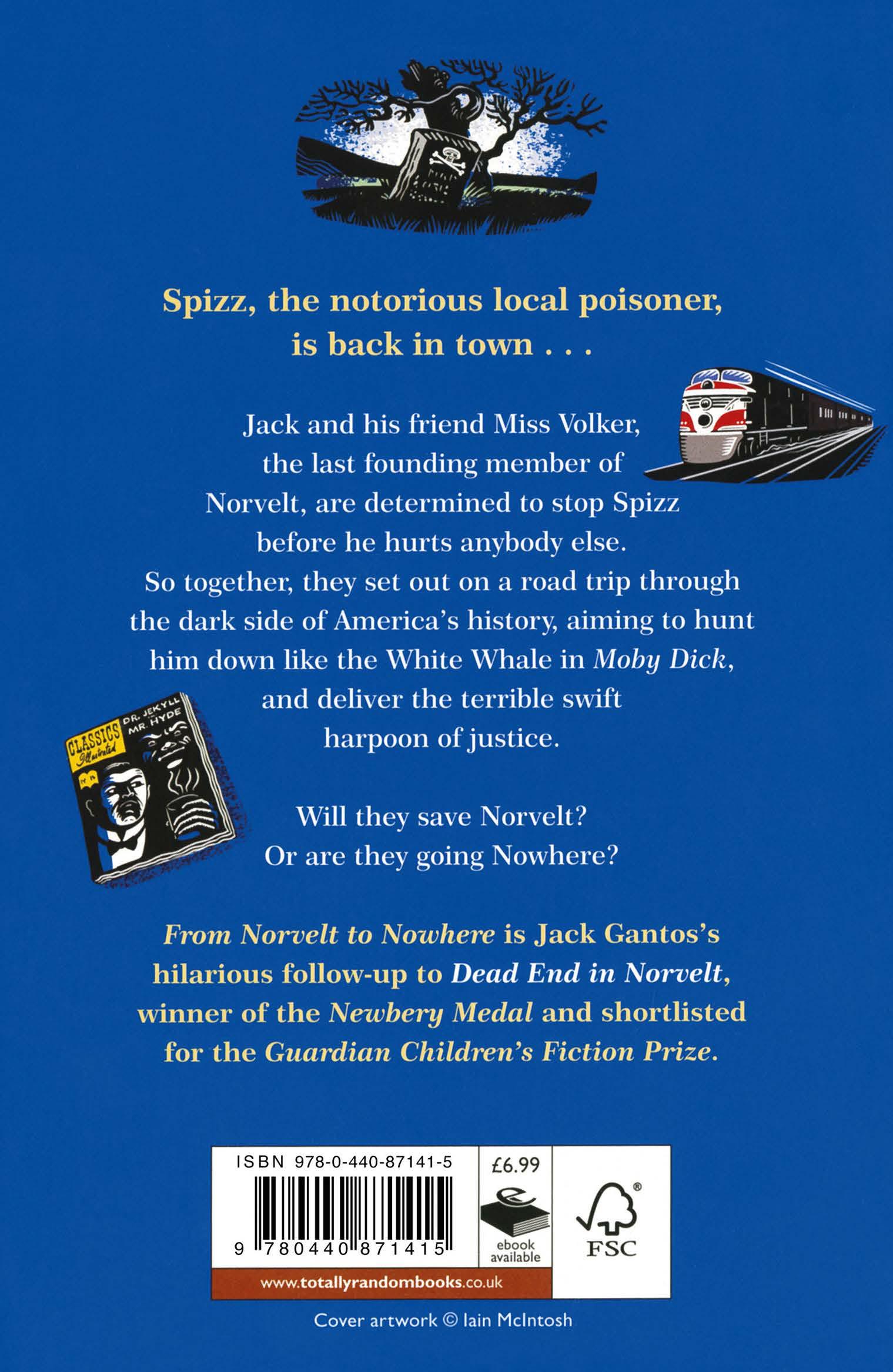 Rückseitencover From Norvelt to Nowhere