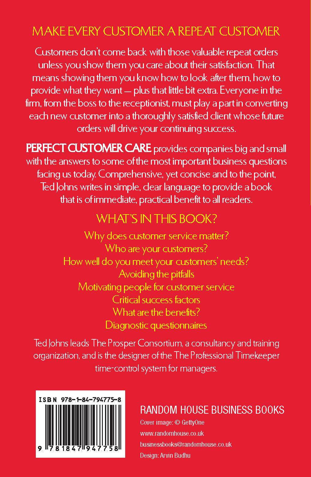 Rückseitencover Perfect Customer Care