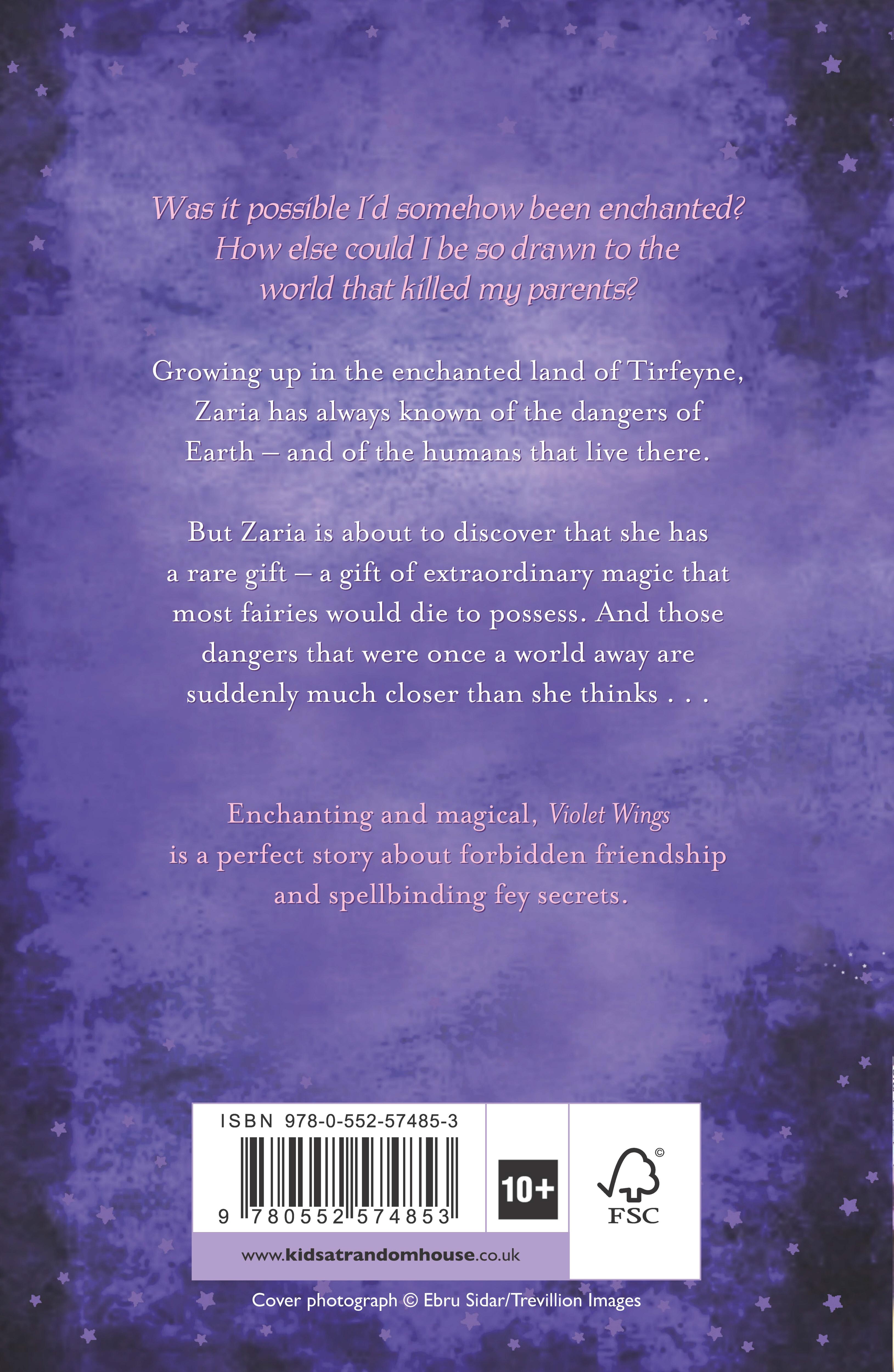 Rückseitencover Violet Wings