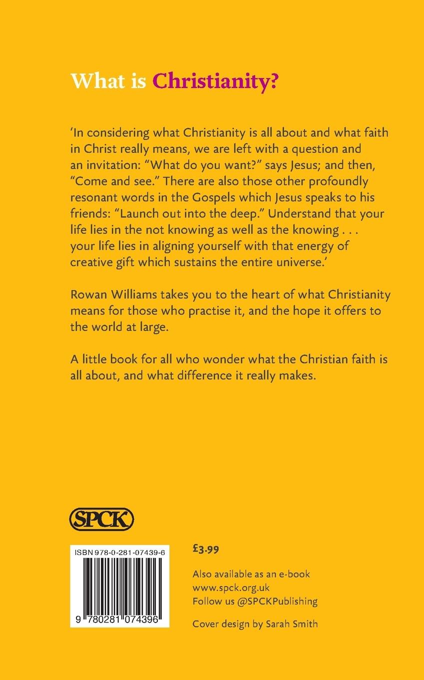 Rückseitencover What is Christianity?