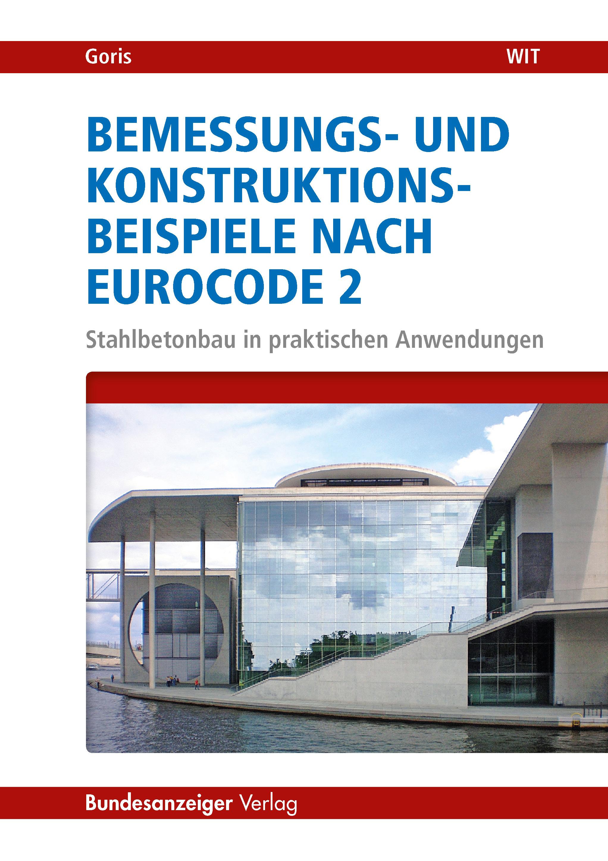 Vorderes Coverbild Bemessungs- und Konstruktionsbeispiele nach Eurocode 2