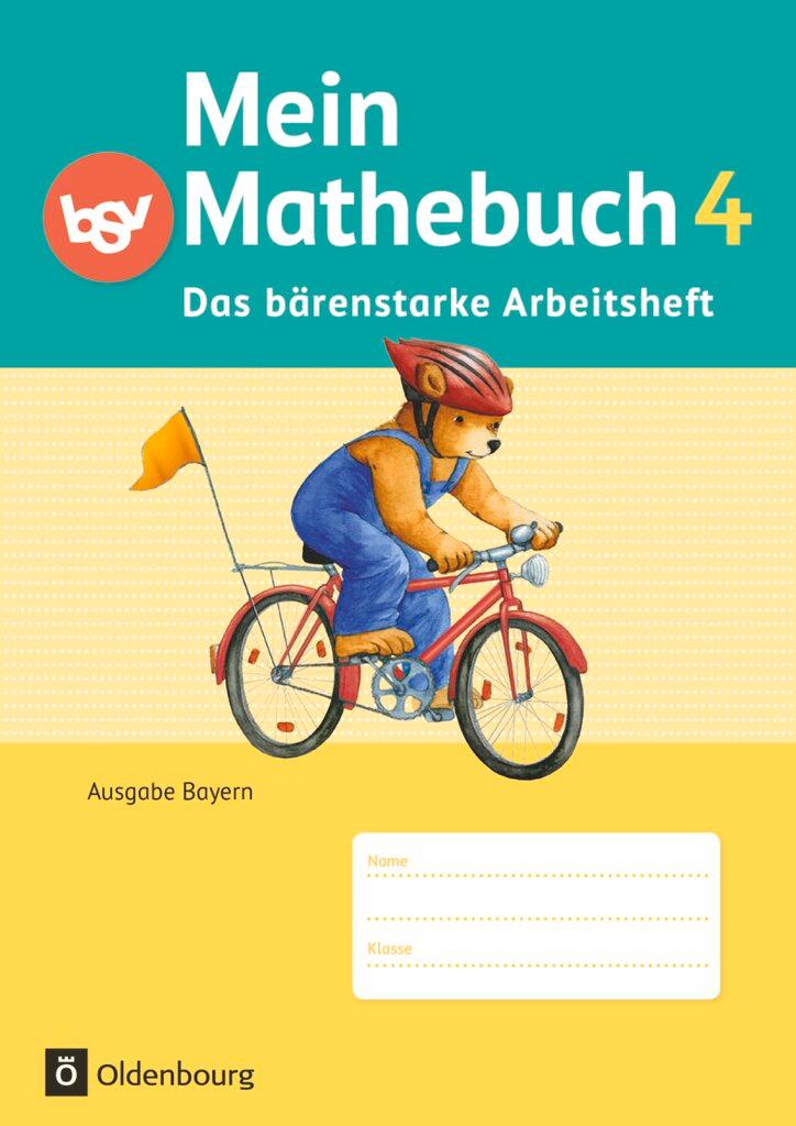 Vorderes Coverbild Mein Mathebuch 4. Jahrgangsstufe. Arbeitsheft mit Kartonbeilagen. Ausgabe B für Bayern
