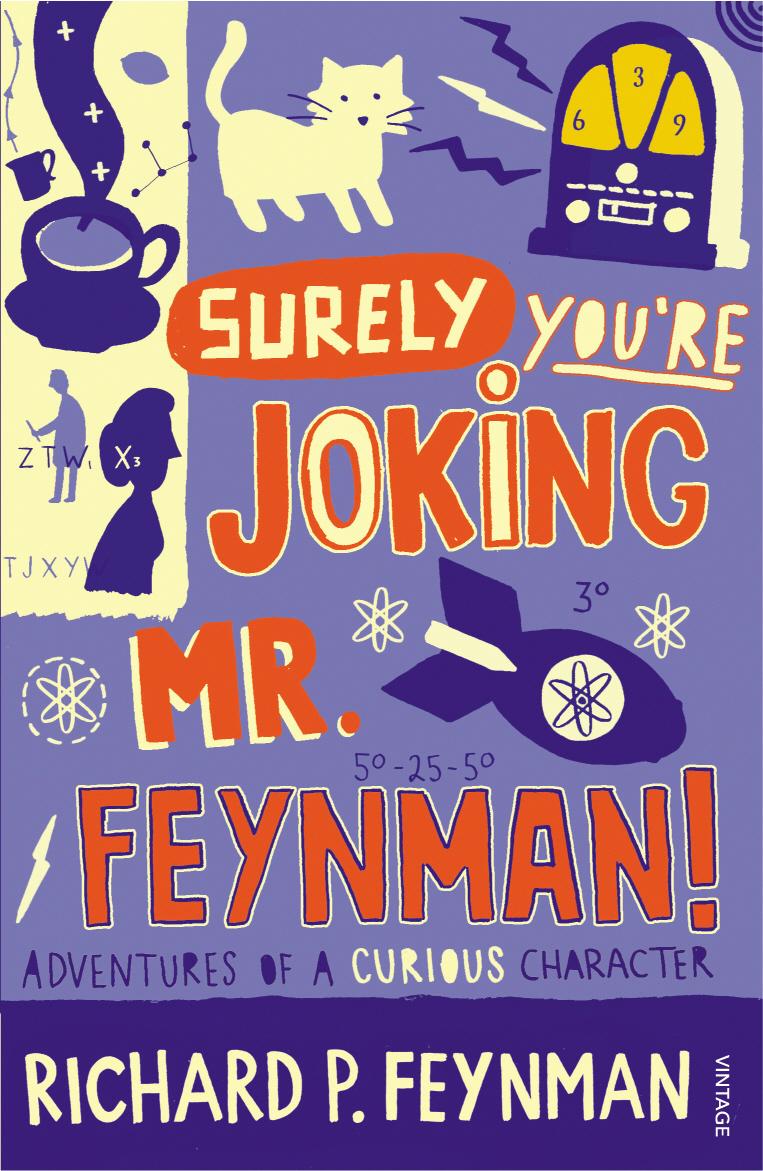 Vorderes Coverbild Surely You're Joking Mr Feynman