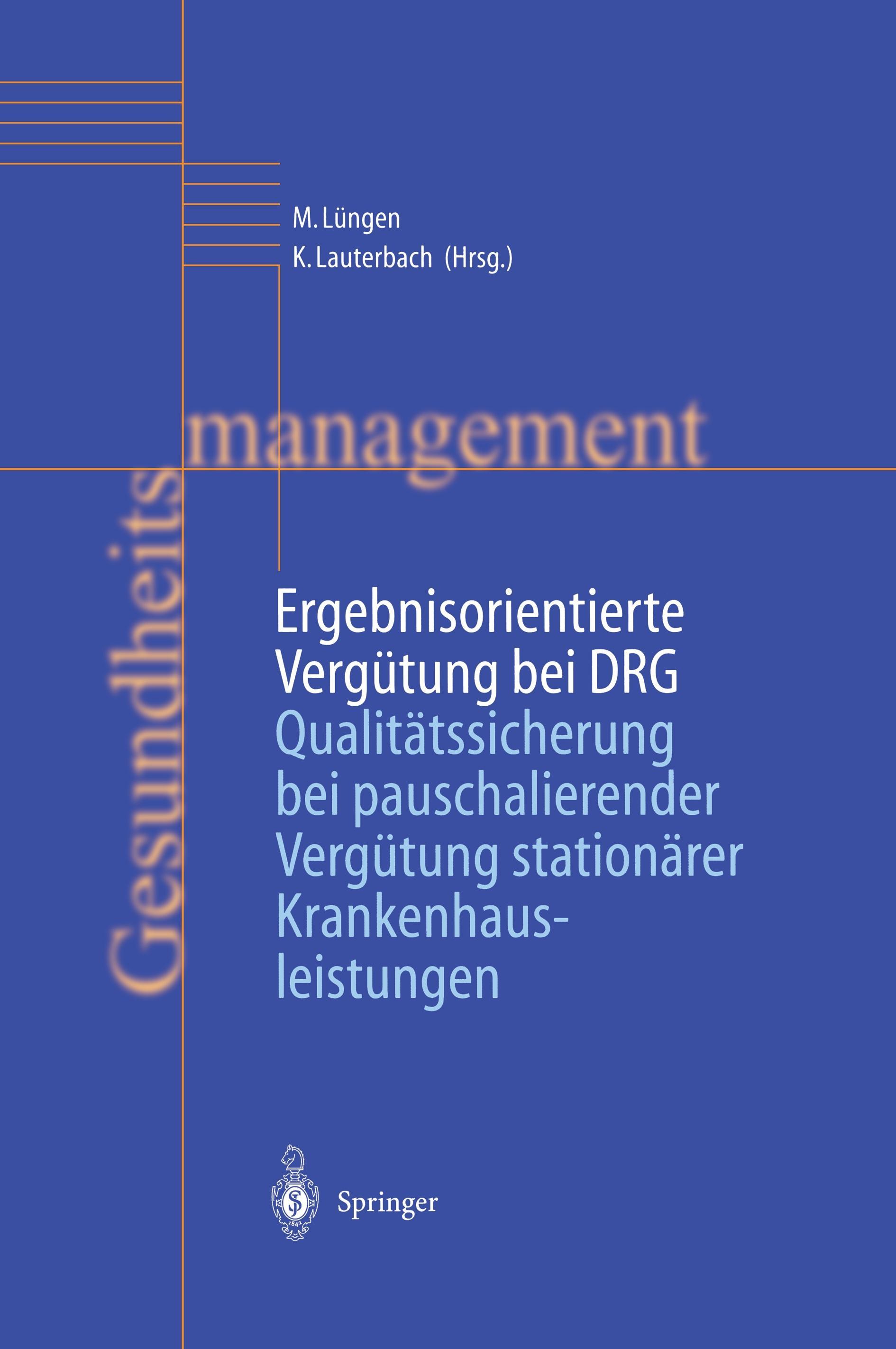 Vorderes Coverbild Ergebnisorientierte Vergütung bei DRG