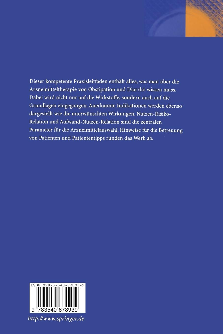 Rückseitencover Obstipation und Diarrhö