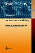 Vorderes Coverbild Der Euro als Ankerwährung