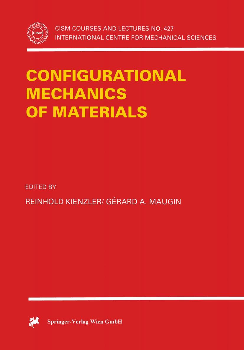 Vorderes Coverbild Configurational Mechanics of Materials