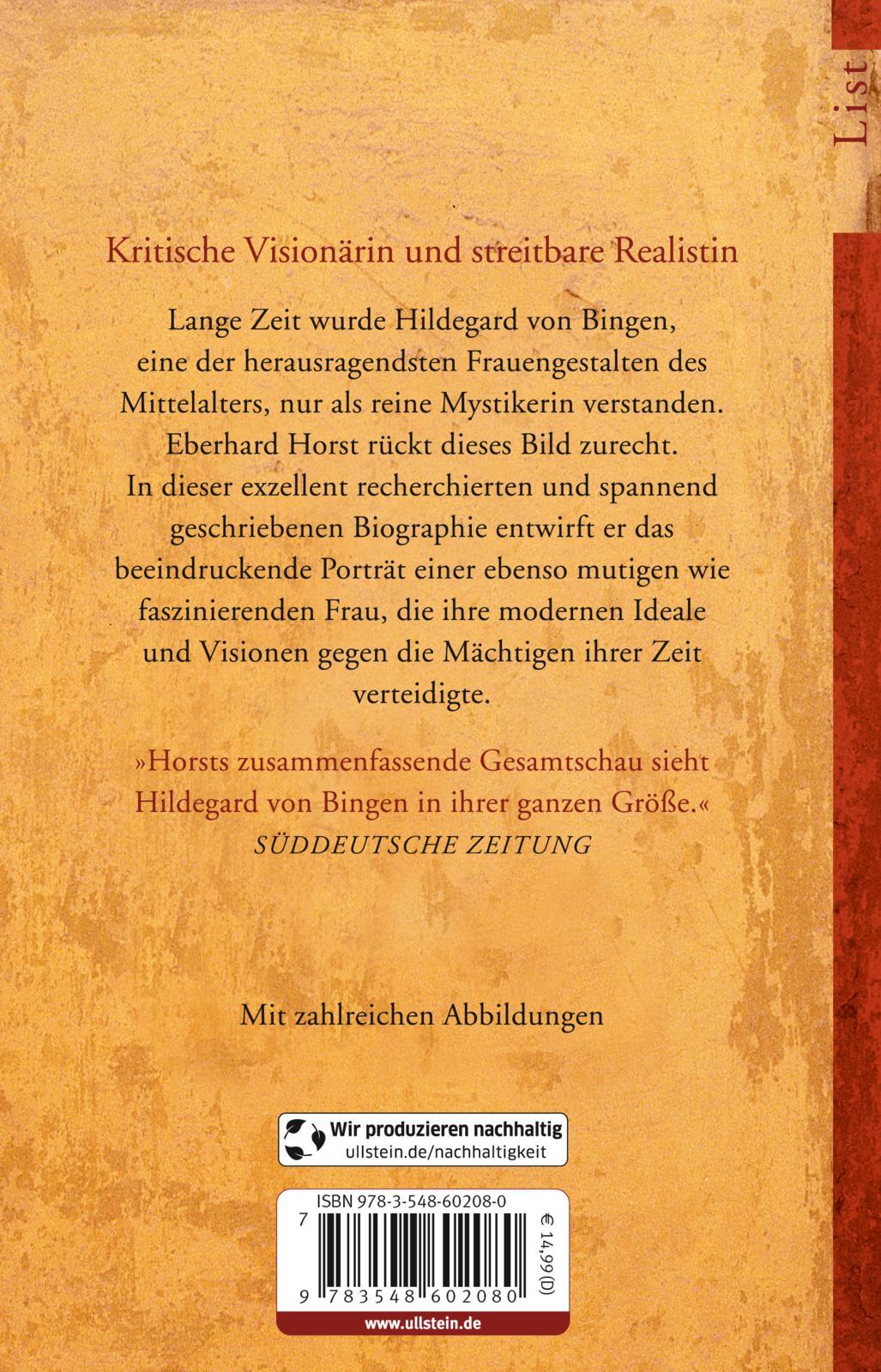 Rückseitencover Hildegard von Bingen