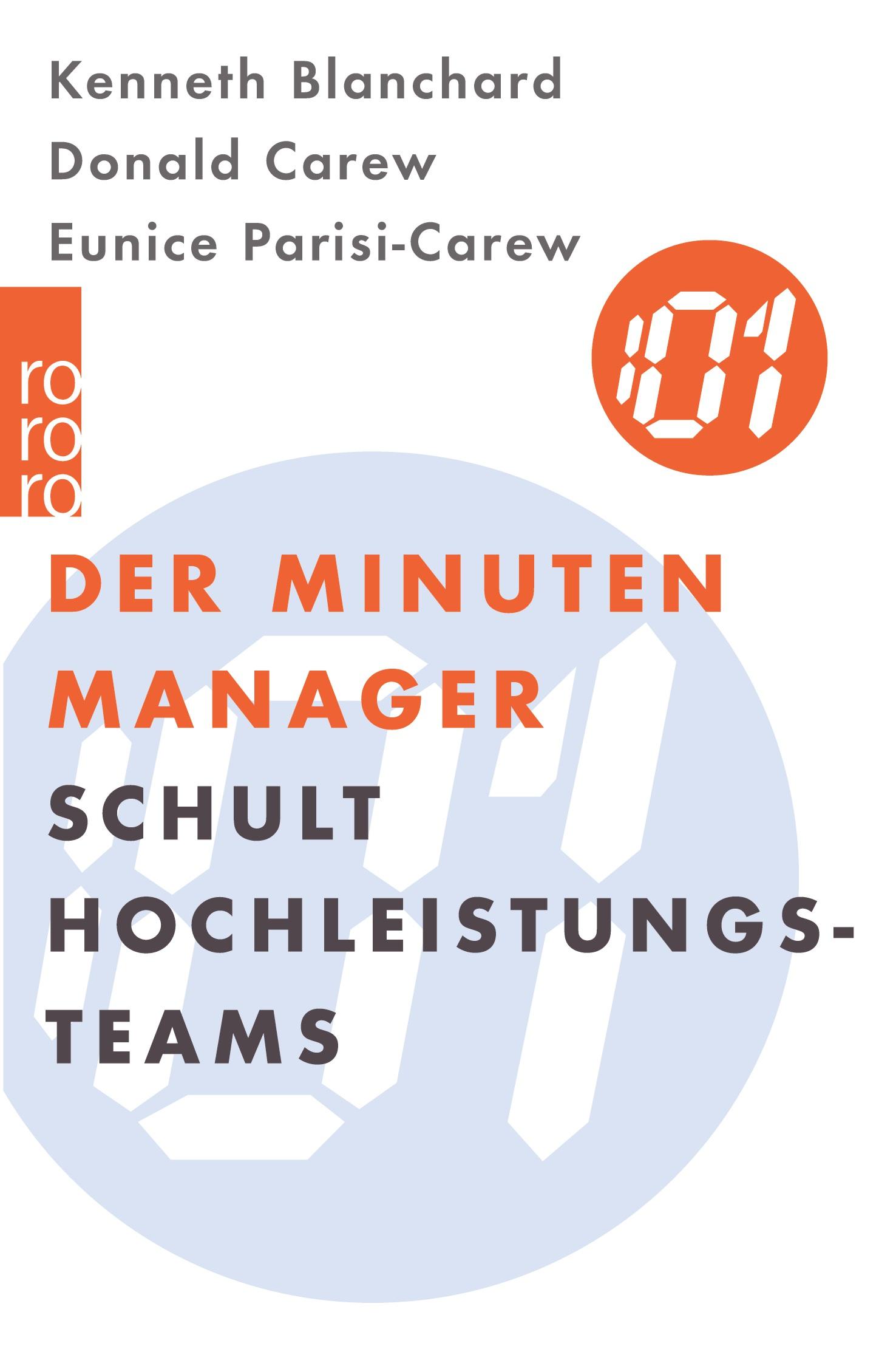 Vorderes Coverbild Der Minuten Manager schult Hochleistungs-Teams