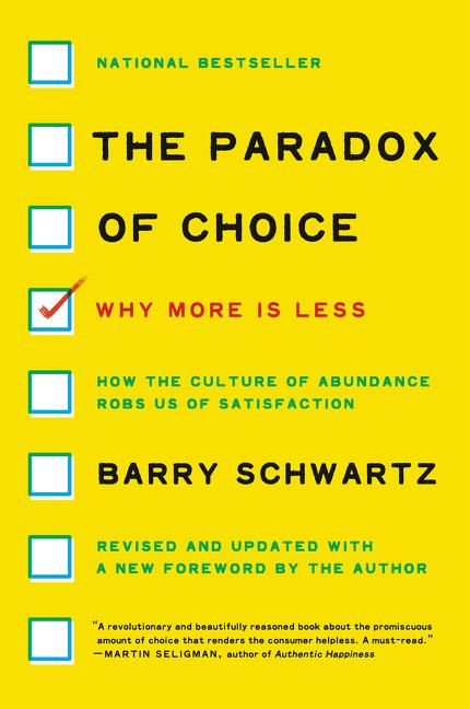 Vorderes Coverbild The Paradox of Choice