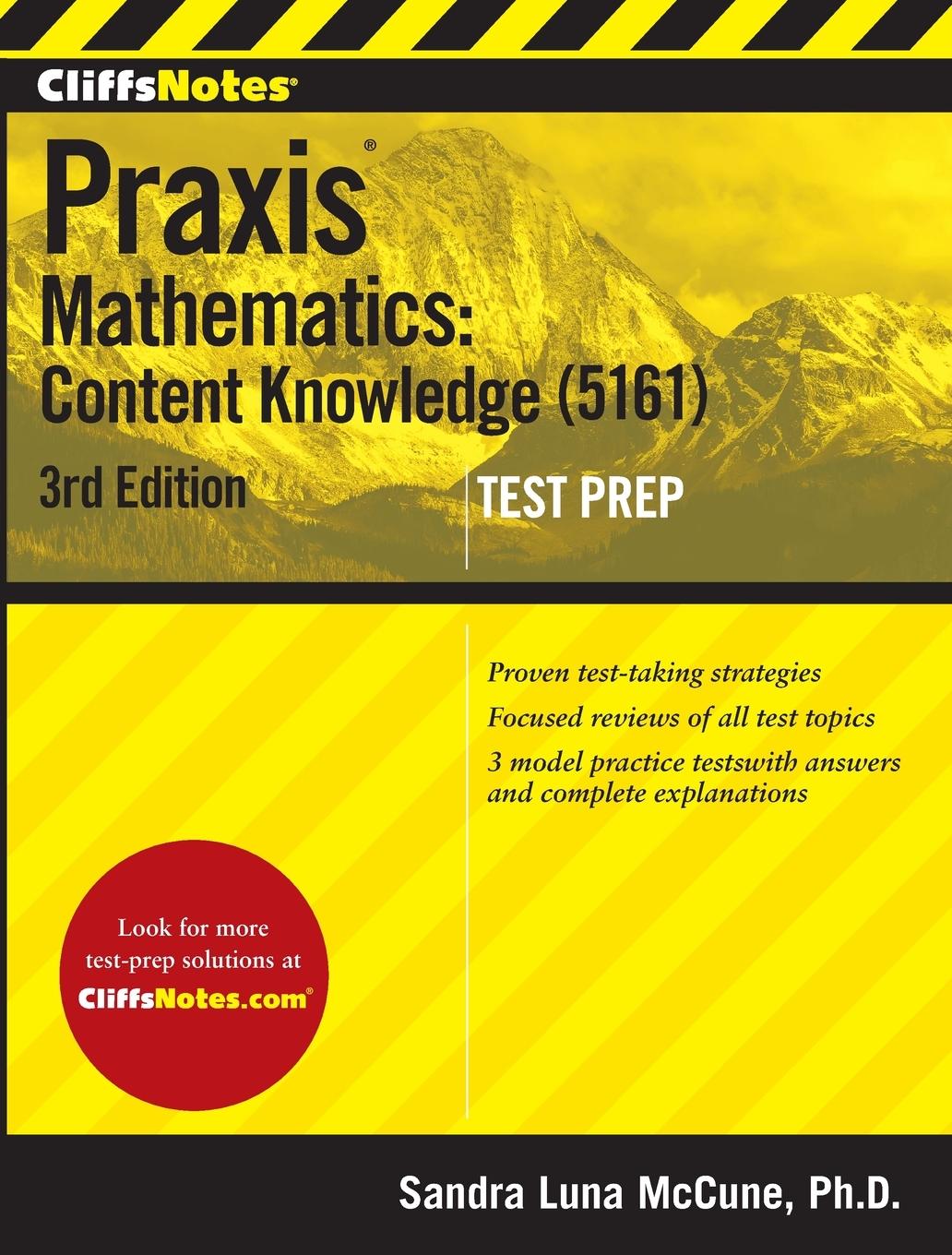 Vorderes Coverbild CliffsNotes Praxis Mathematics
