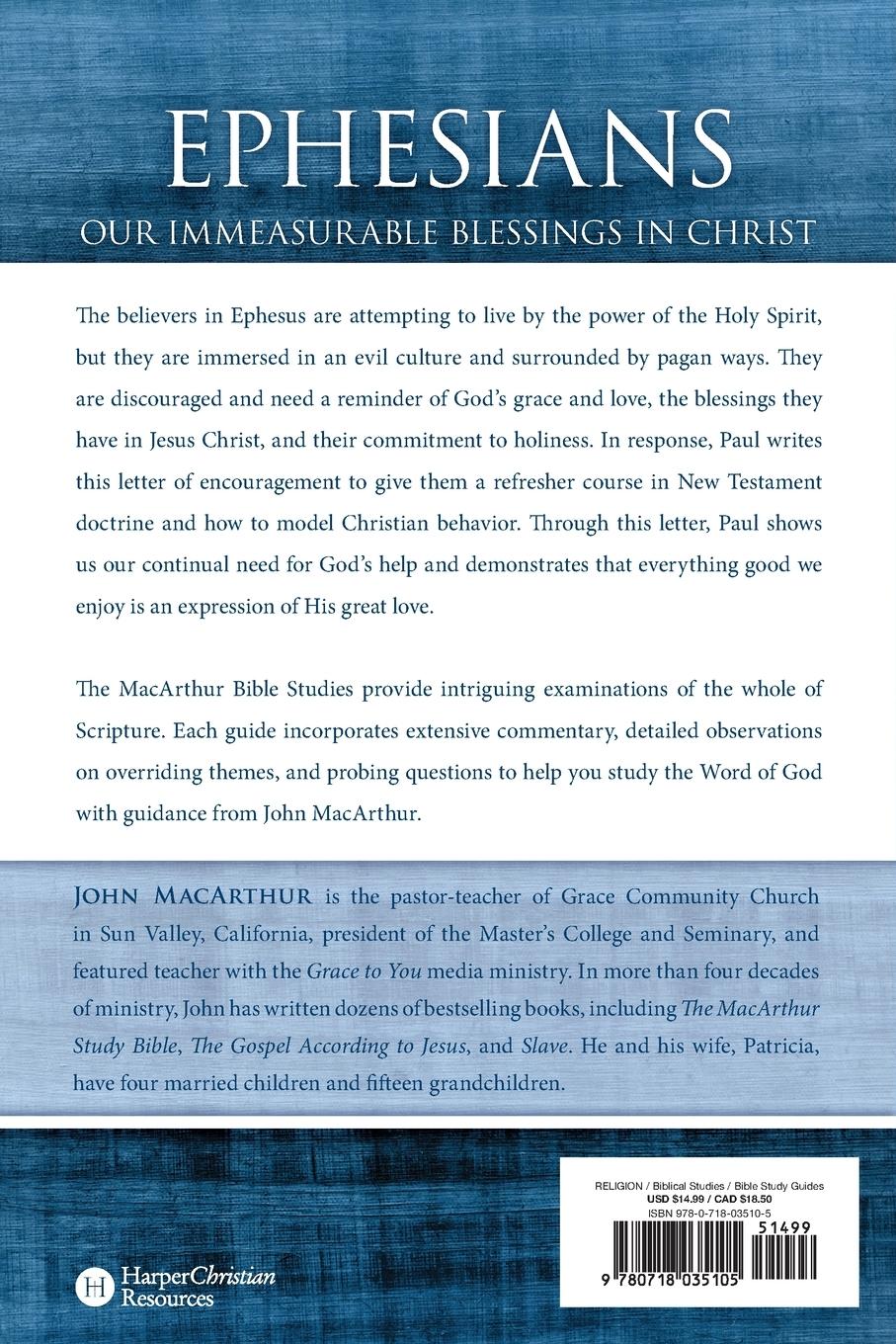 Rückseitencover The Ephesians