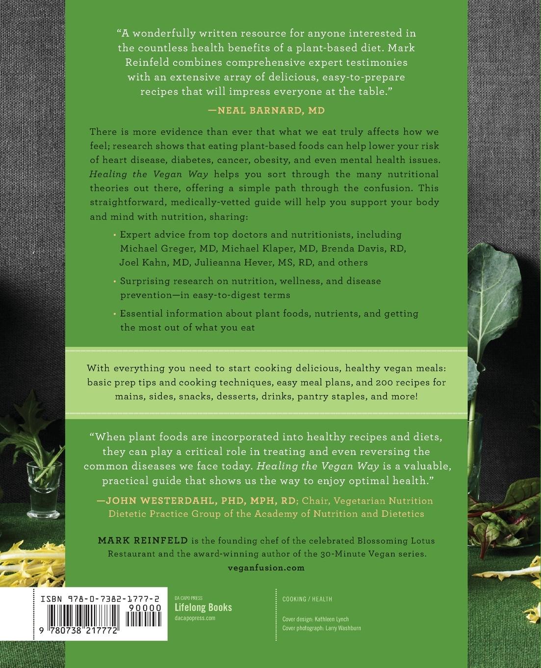 Rückseitencover Healing the Vegan Way
