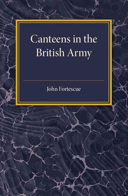 Vorderes Coverbild A Short Account of Canteens in the British Army