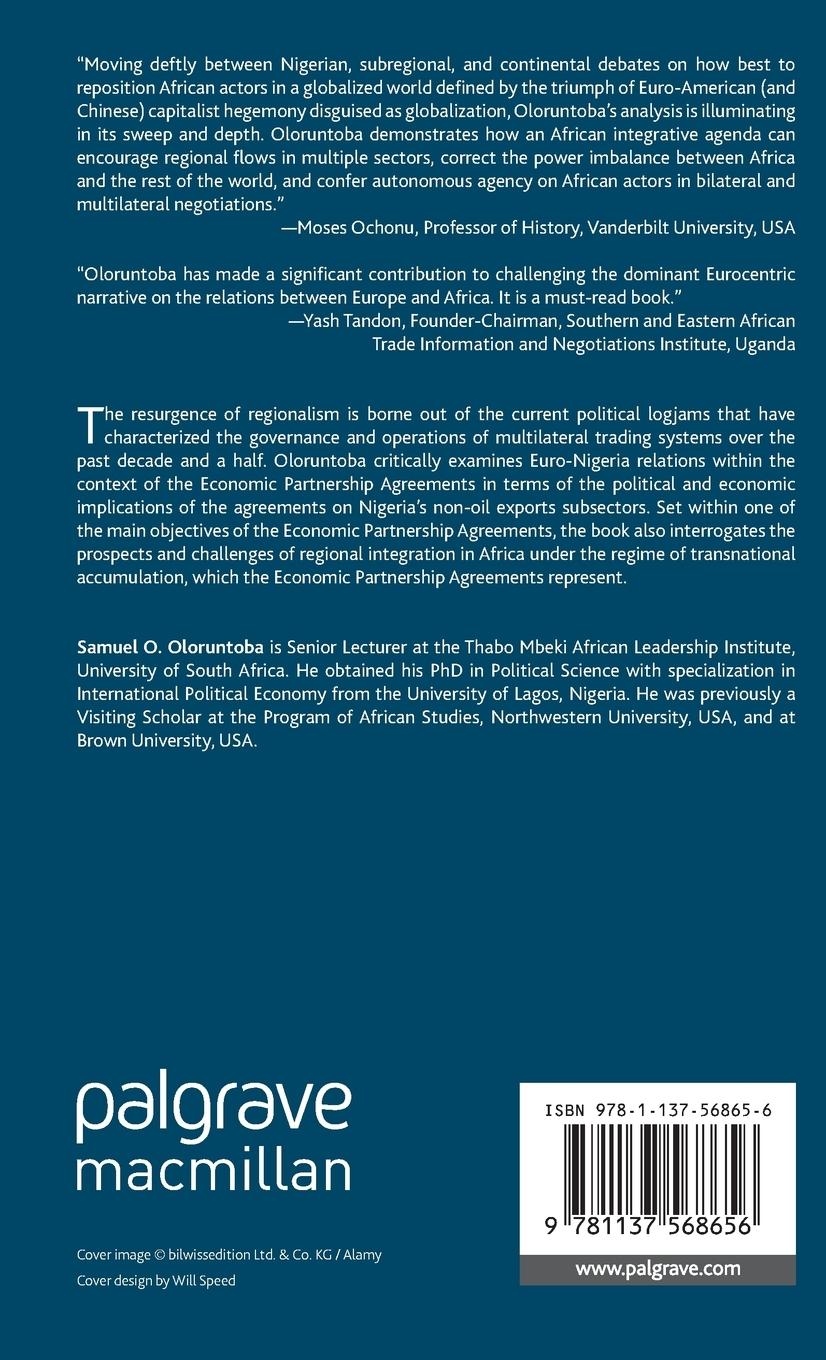 Rückseitencover Regionalism and Integration in Africa