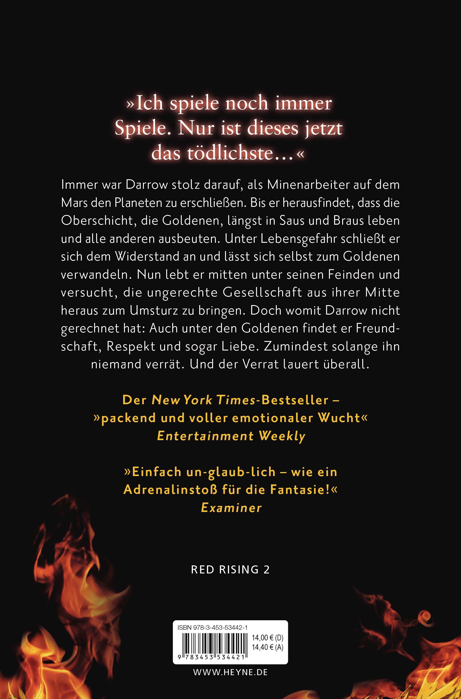 Beispielinhalt (Bild) Red Rising - Im Haus der Feinde