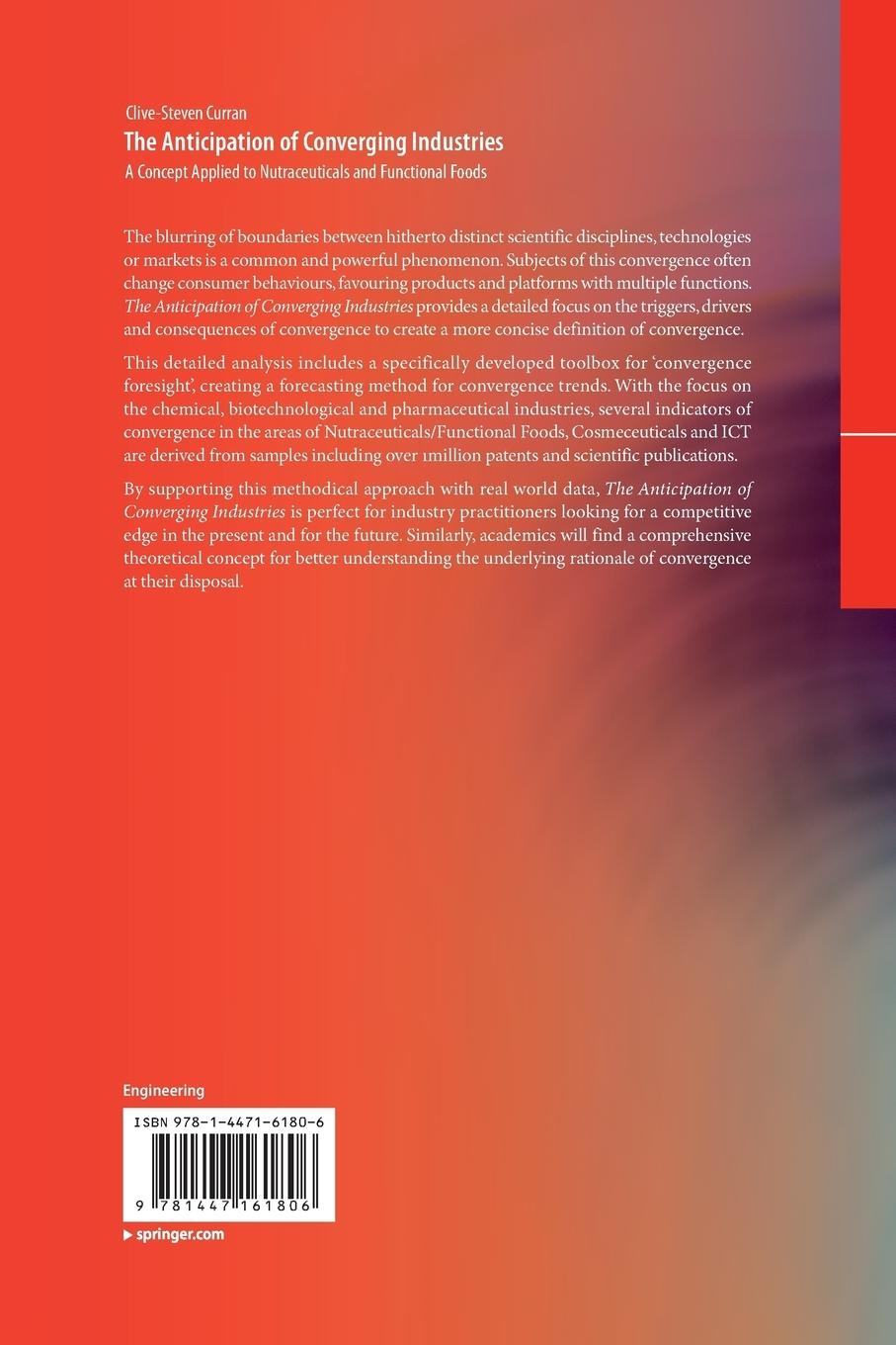 Rückseitencover The Anticipation of Converging Industries