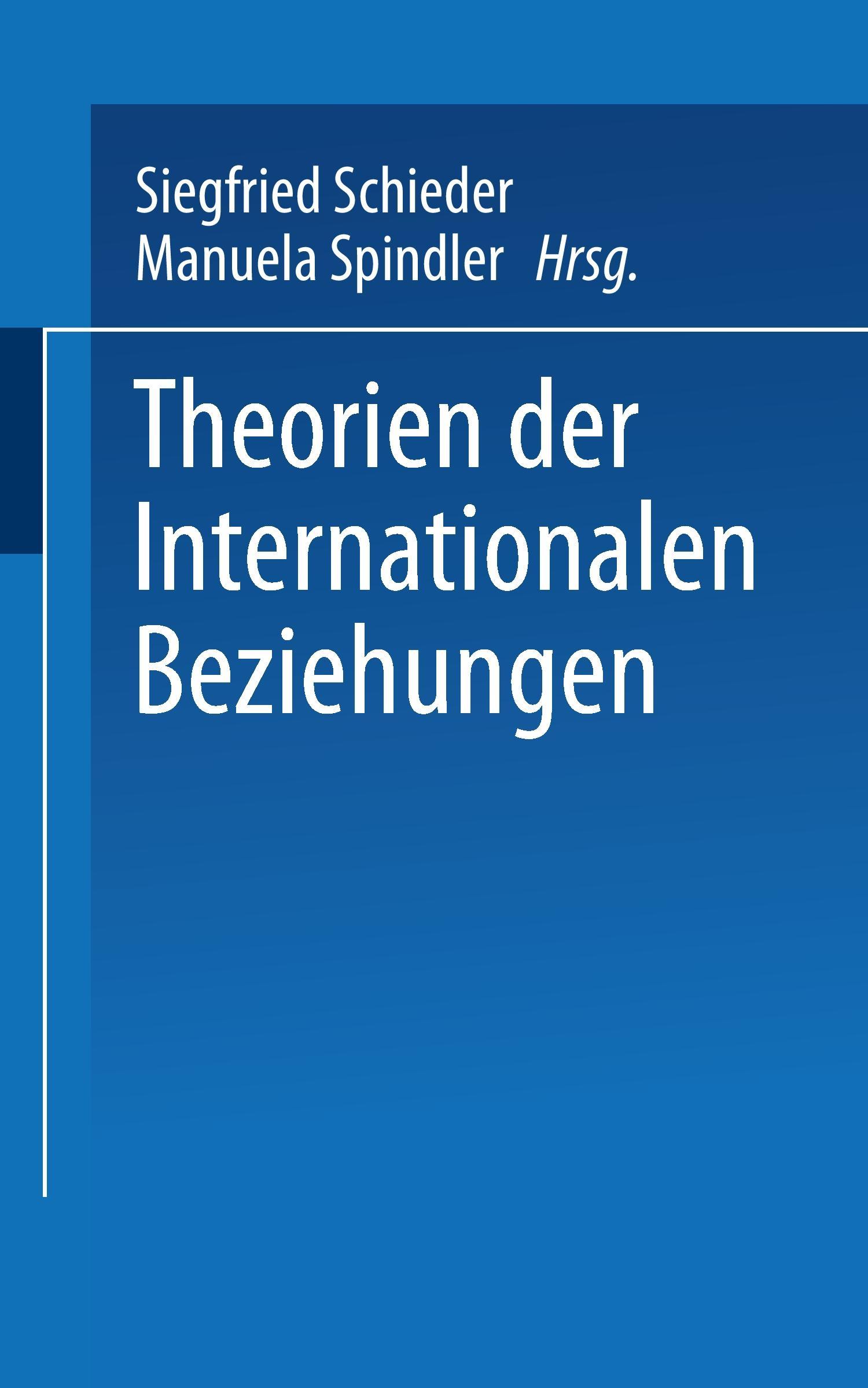 Vorderes Coverbild Theorien der Internationalen Beziehungen
