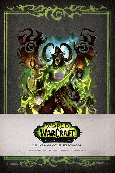 Vorderes Coverbild World of Warcraft: Legion Hardcover Blank Sketchbook