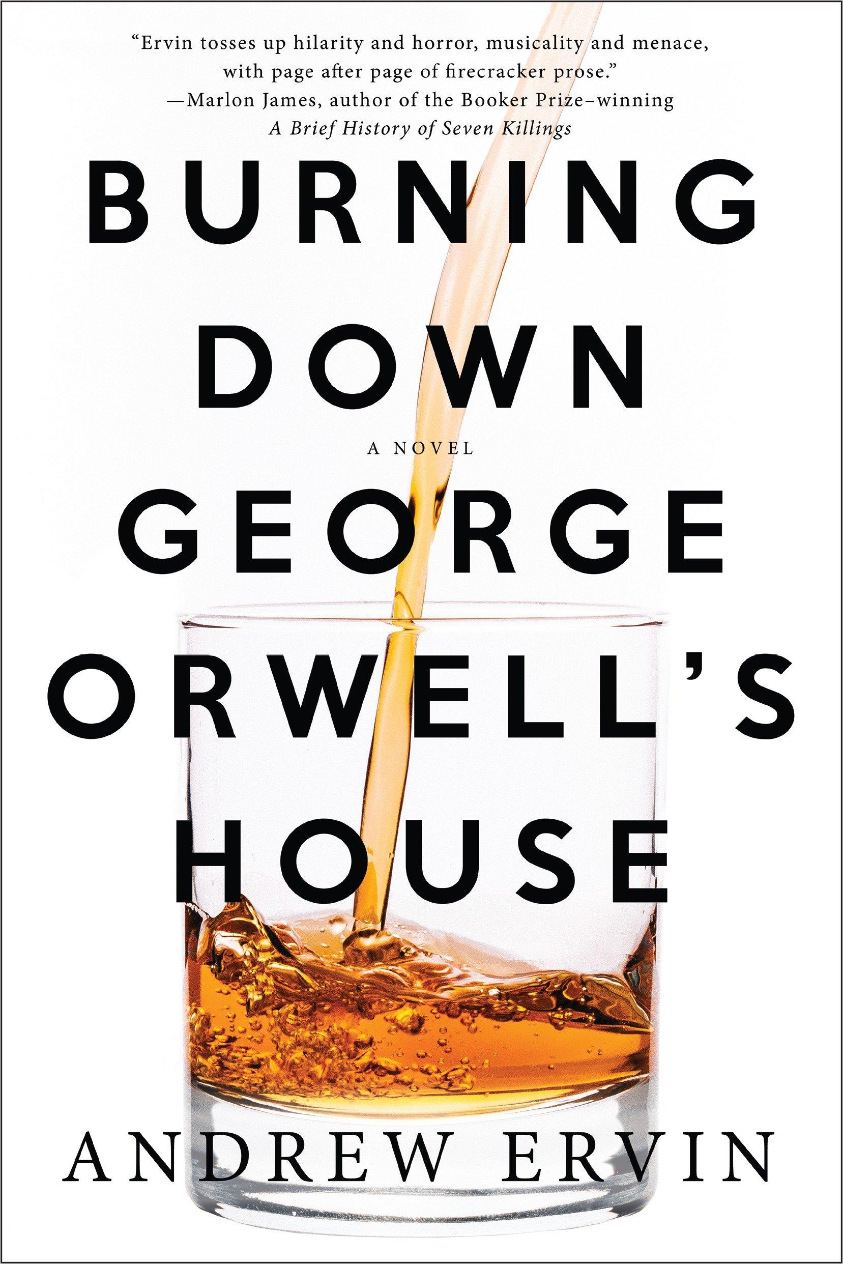 Vorderes Coverbild Burning Down George Orwell's House