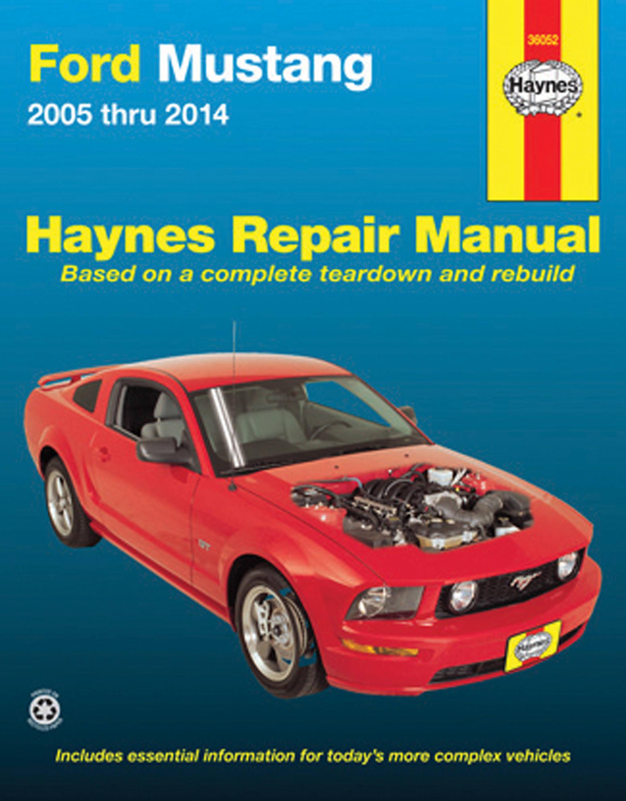 Vorderes Coverbild Ford Mustang (2005-2014) Haynes Repair Manual (USA)
