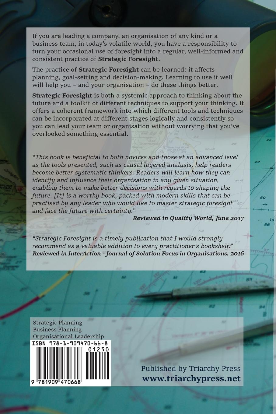 Rückseitencover Strategic Foresight