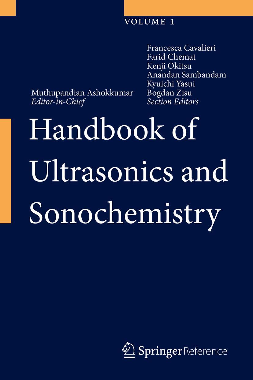 Vorderes Coverbild Handbook of Ultrasonics and Sonochemistry