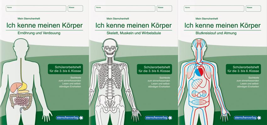 Vorderes Coverbild Ich kenne meinen Körper - 3 Hefte im Kombi