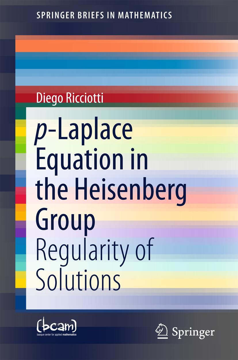 Vorderes Coverbild p-Laplace Equation in the Heisenberg Group