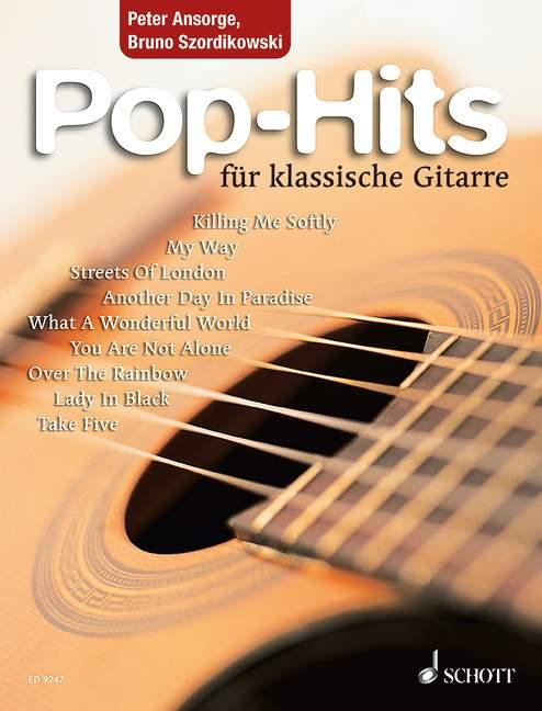 Vorderes Coverbild Pop-Hits für klassische Gitarre