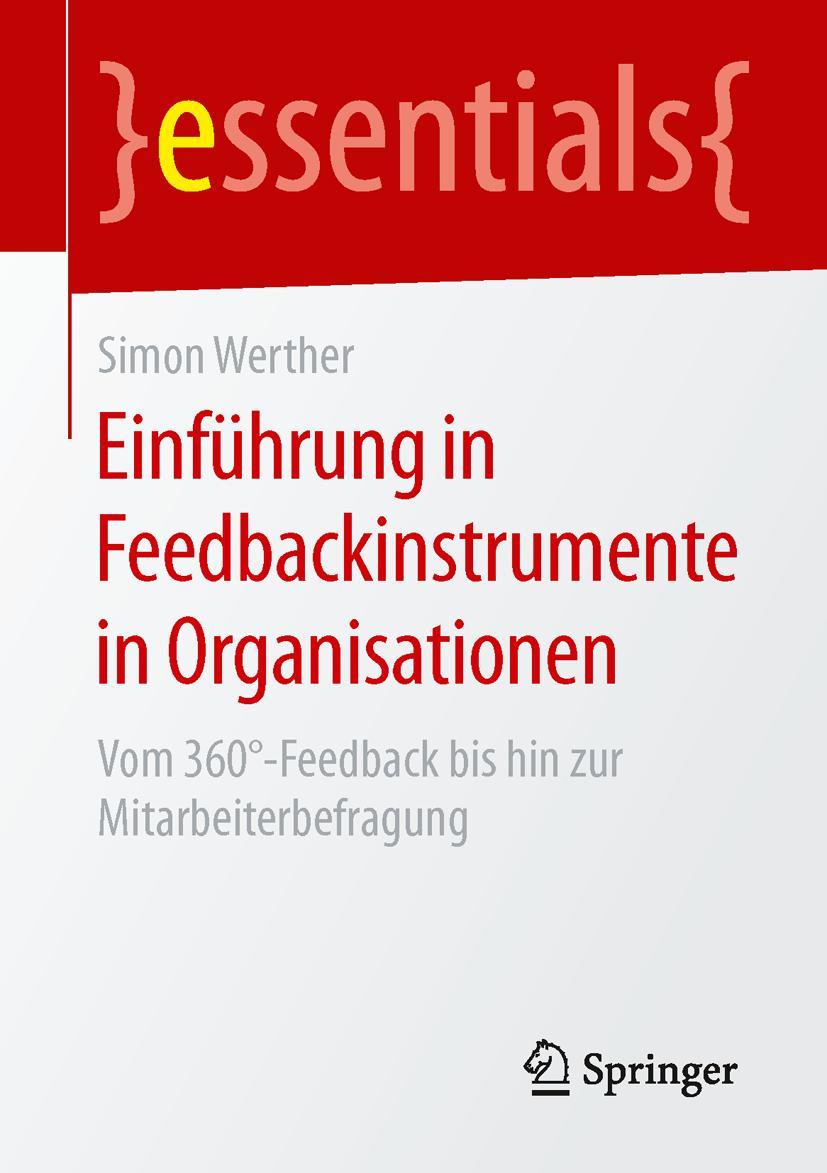Vorderes Coverbild Einführung in Feedbackinstrumente in Organisationen