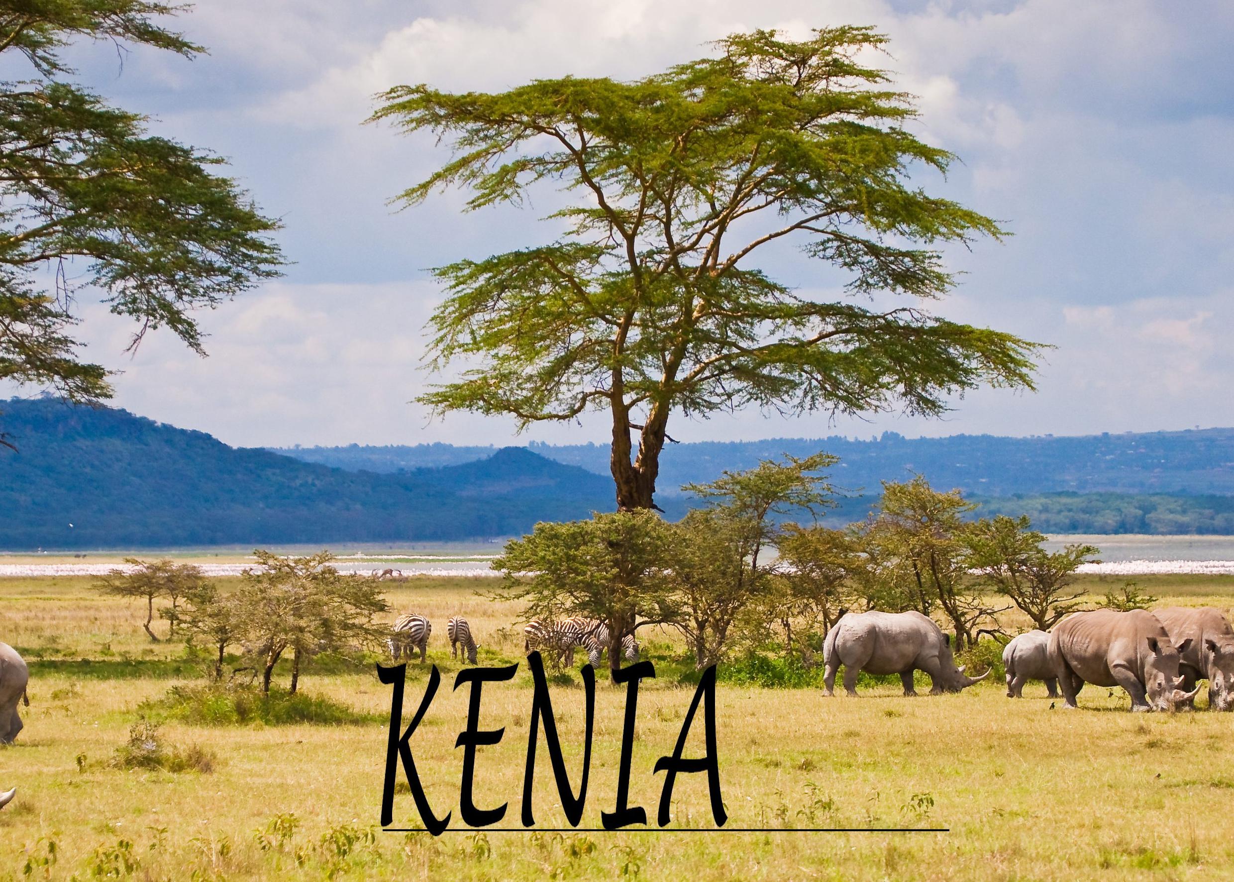 Vorderes Coverbild Bildband Kenia