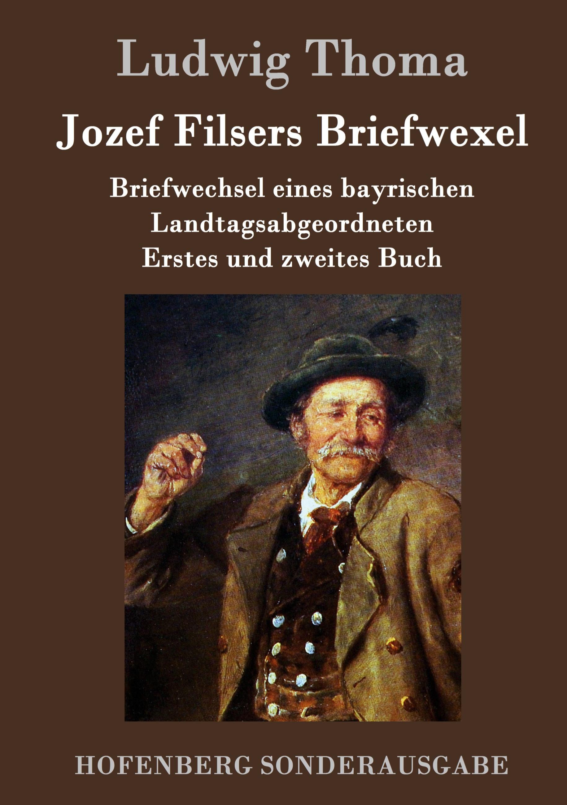 Vorderes Coverbild Jozef Filsers Briefwexel