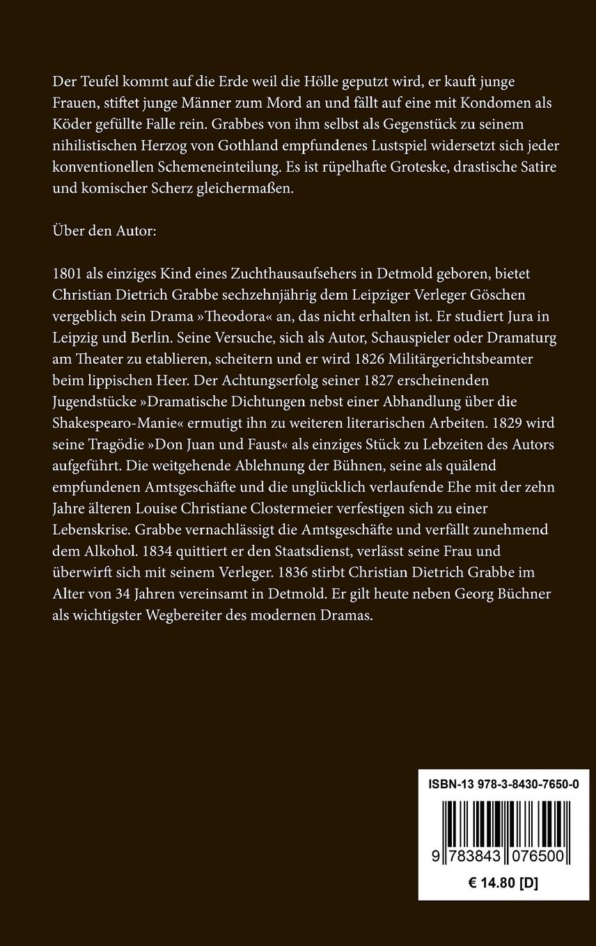 Rückseitencover Scherz, Satire, Ironie und tiefere Bedeutung