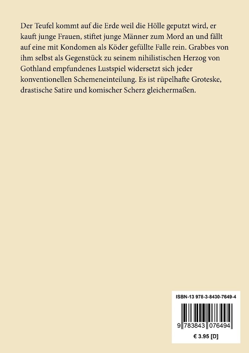 Rückseitencover Scherz, Satire, Ironie und tiefere Bedeutung