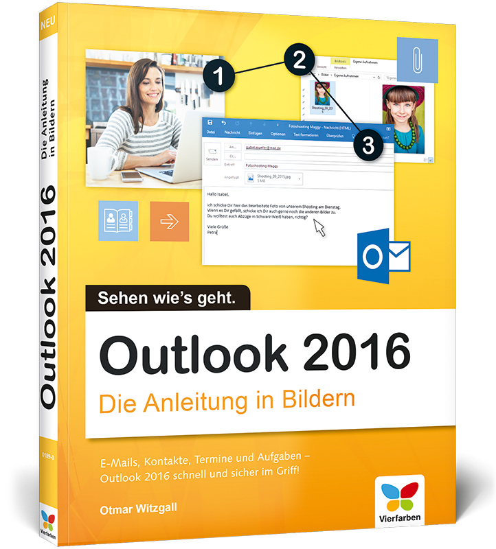 Vorderes Coverbild Outlook 2016