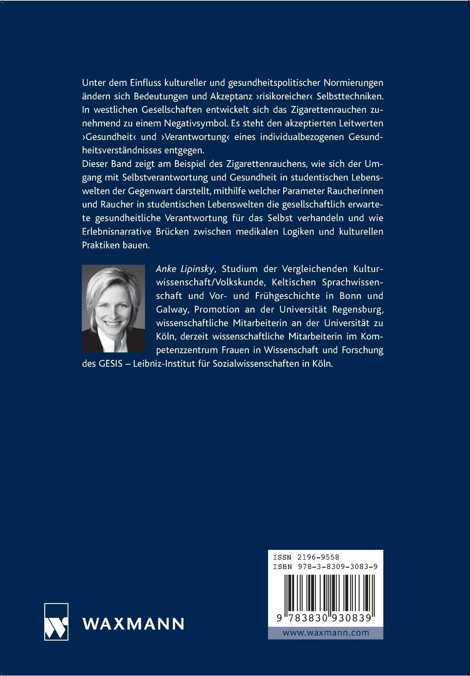 Rückseitencover Richtig rauchen