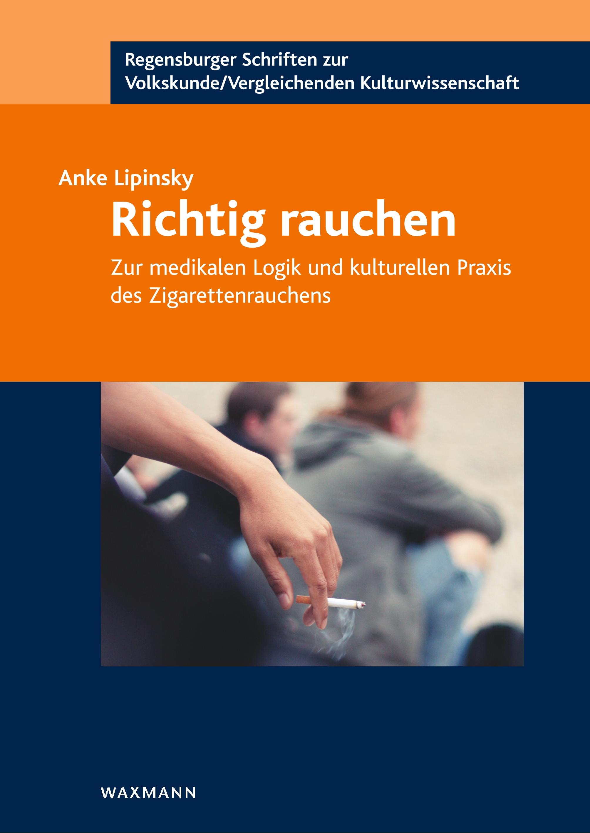 Vorderes Coverbild Richtig rauchen