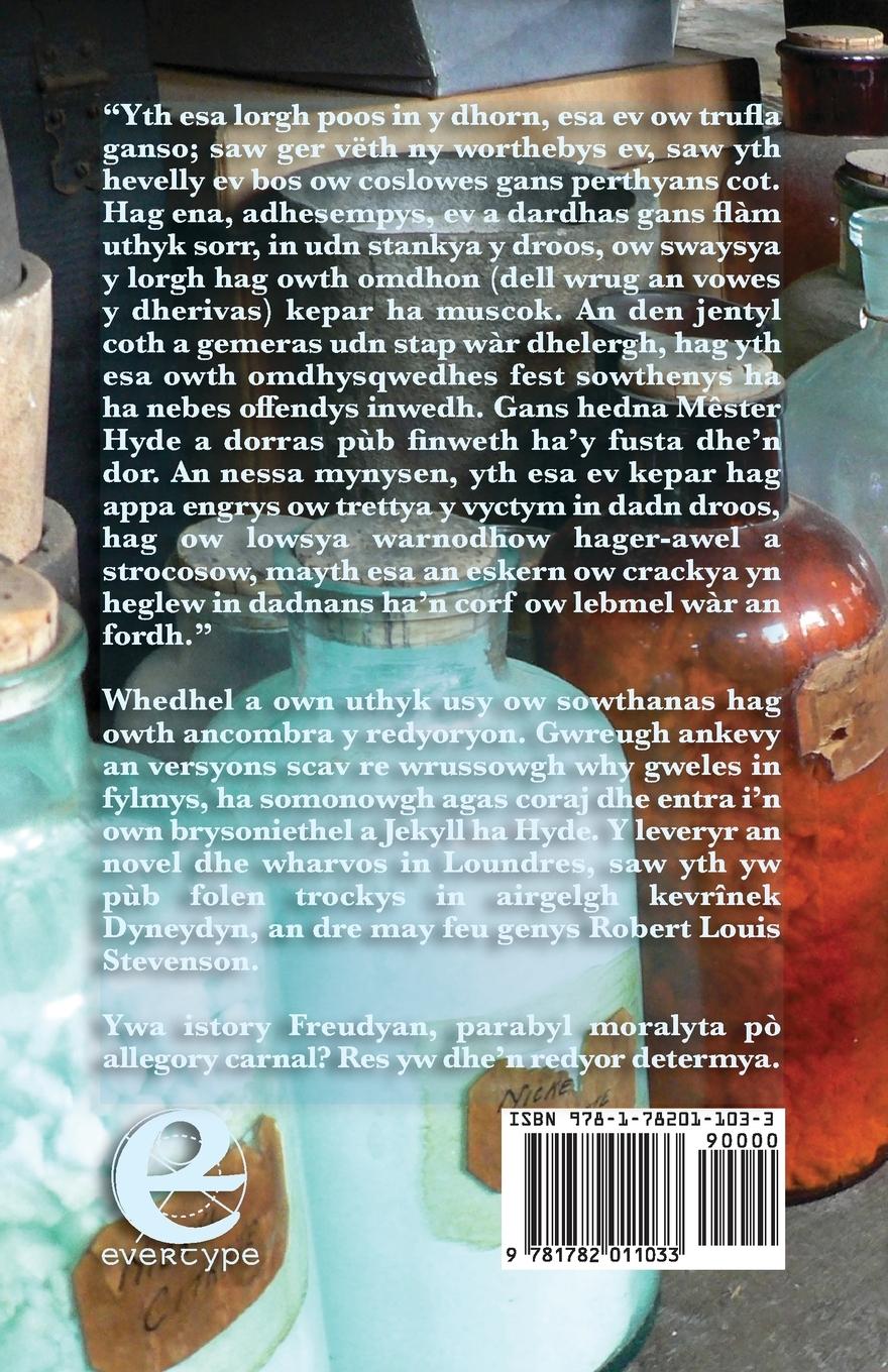 Rückseitencover Câss Coynt Doctour Jekyll ha Mêster Hyde