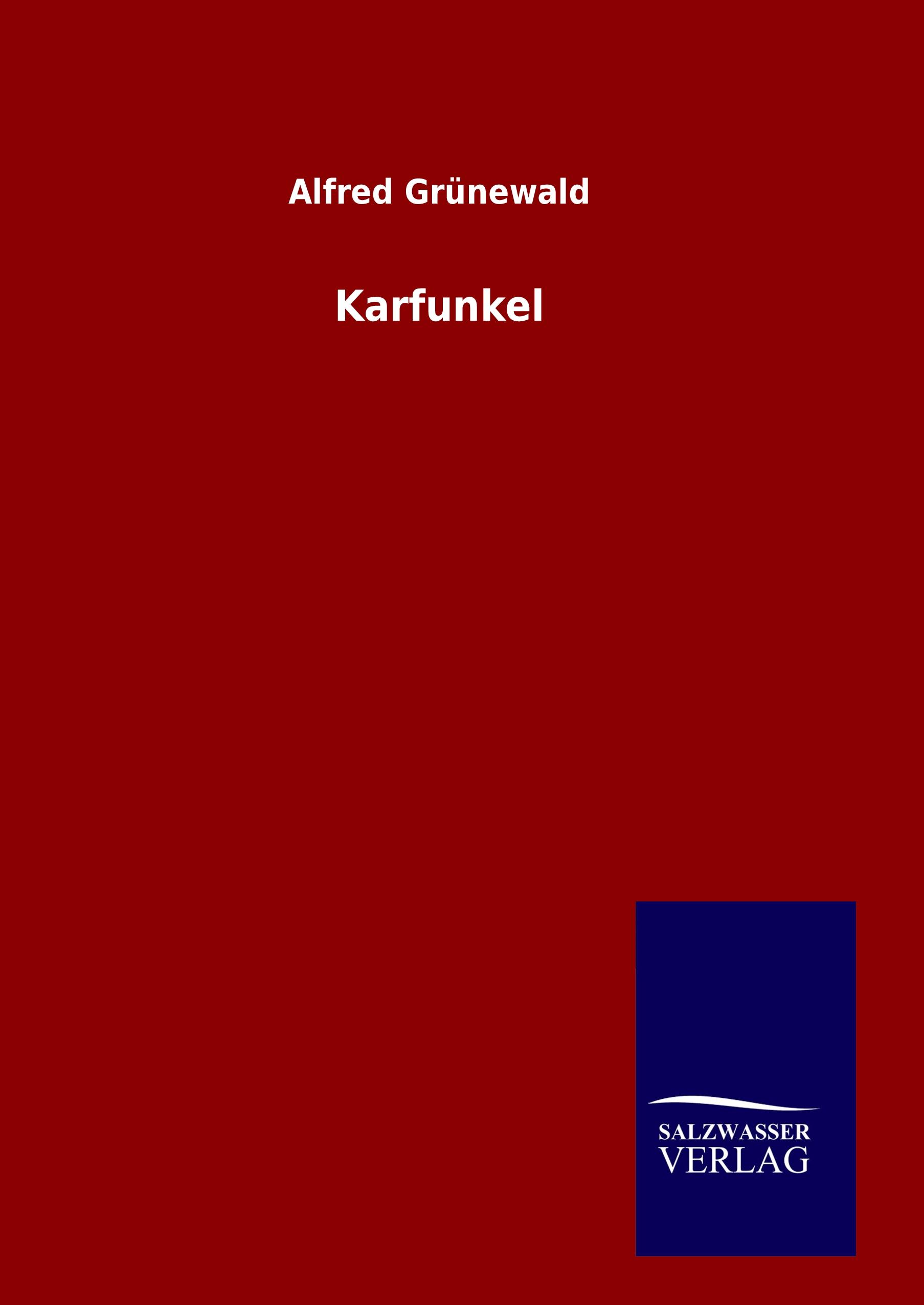 Vorderes Coverbild Karfunkel