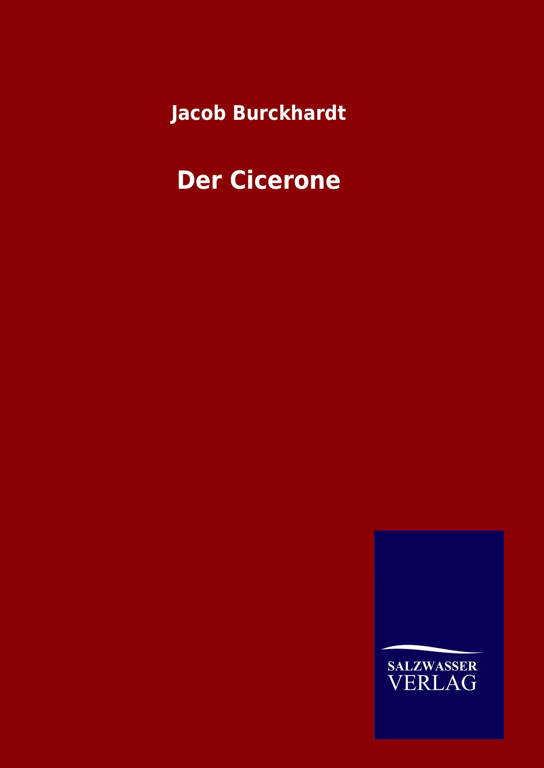 Vorderes Coverbild Der Cicerone