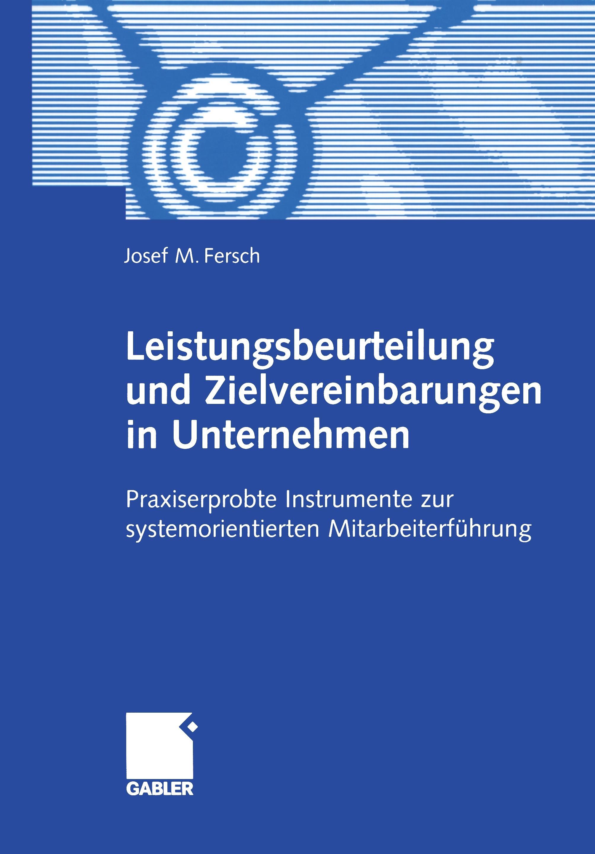 Vorderes Coverbild Leistungsbeurteilung und Zielvereinbarungen in Unternehmen