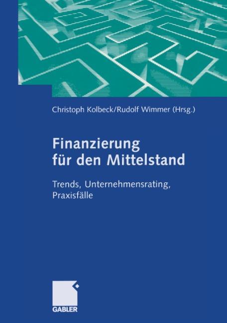 Vorderes Coverbild Finanzierung für den Mittelstand
