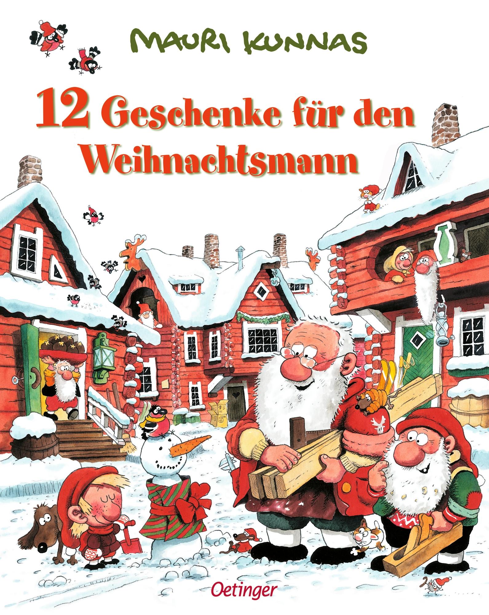 Vorderes Coverbild Zwölf Geschenke für den Weihnachtsmann