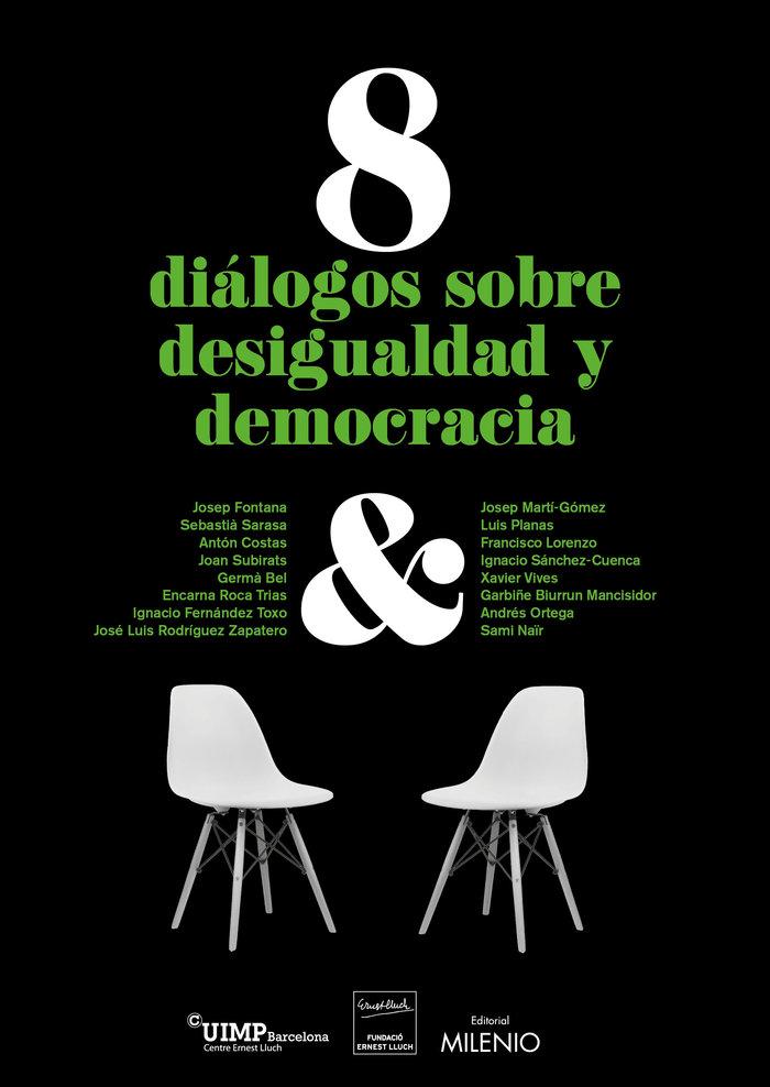 Vorderes Coverbild 8 Diálogos sobre desigualdad y democracia